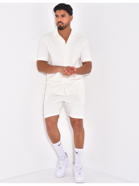 Ensemble short et chemise