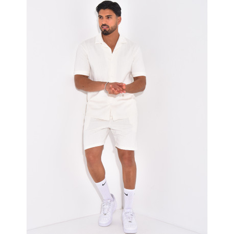 Ensemble short et chemise