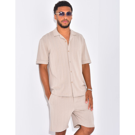 Ensemble short et chemise