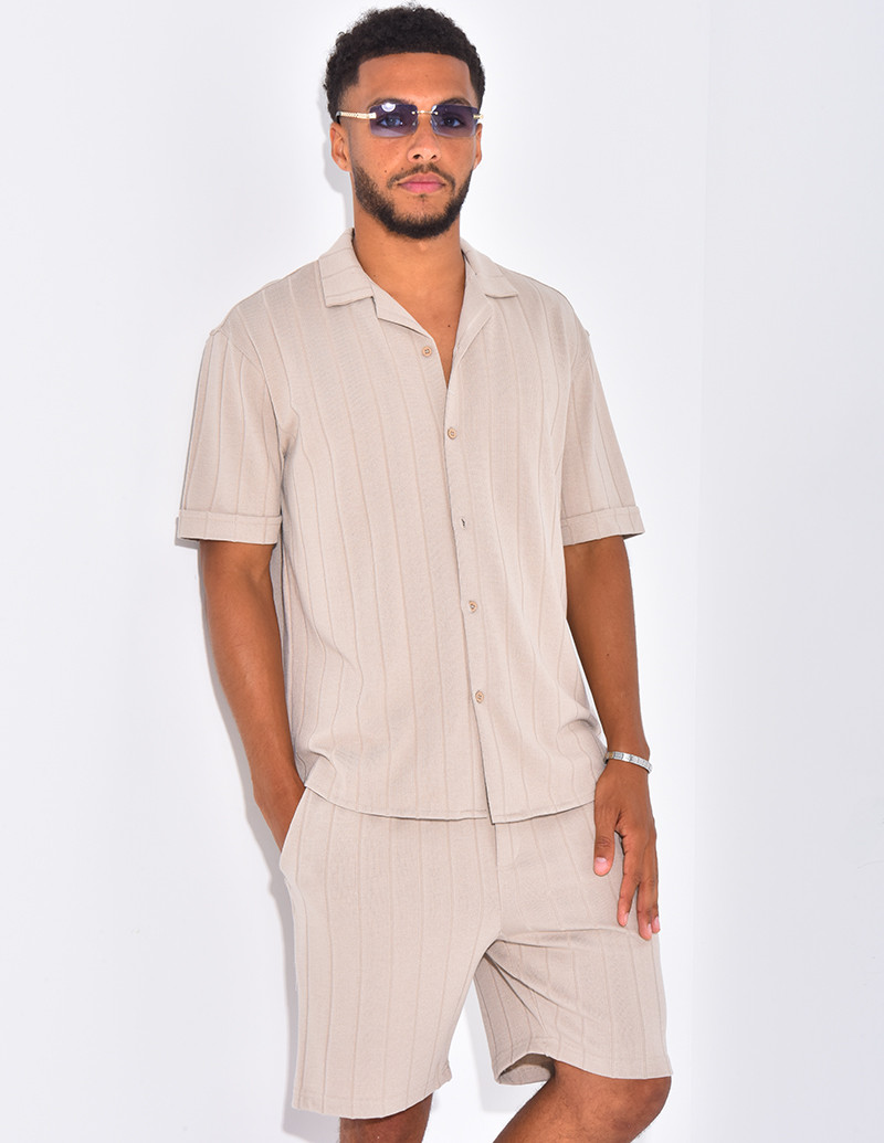 Ensemble short et chemise