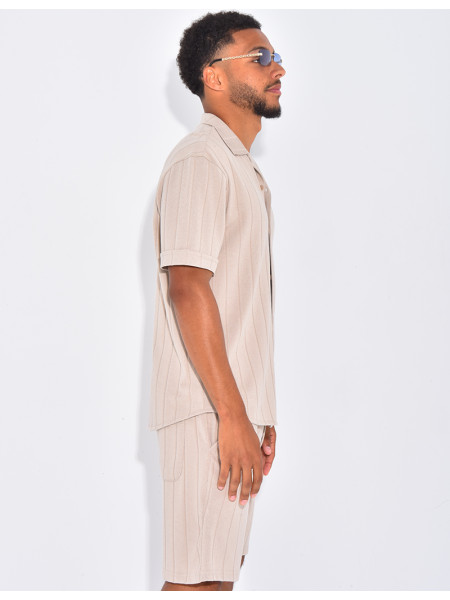 Ensemble short et chemise