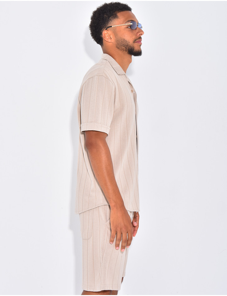 Ensemble short et chemise