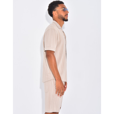 Ensemble short et chemise
