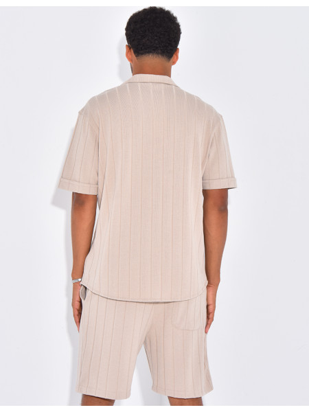 Ensemble short et chemise