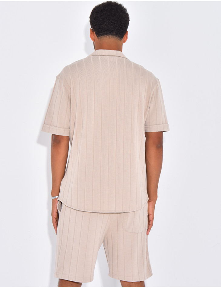 Ensemble short et chemise