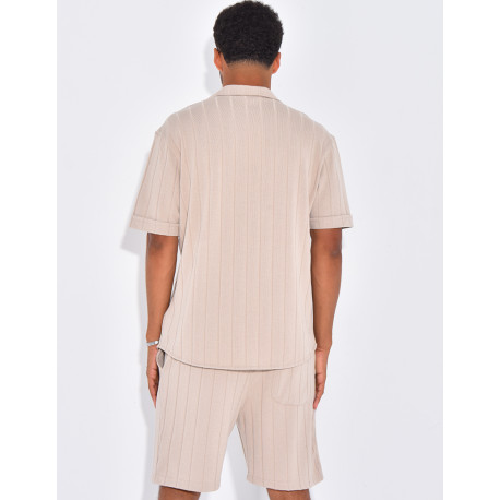 Ensemble short et chemise
