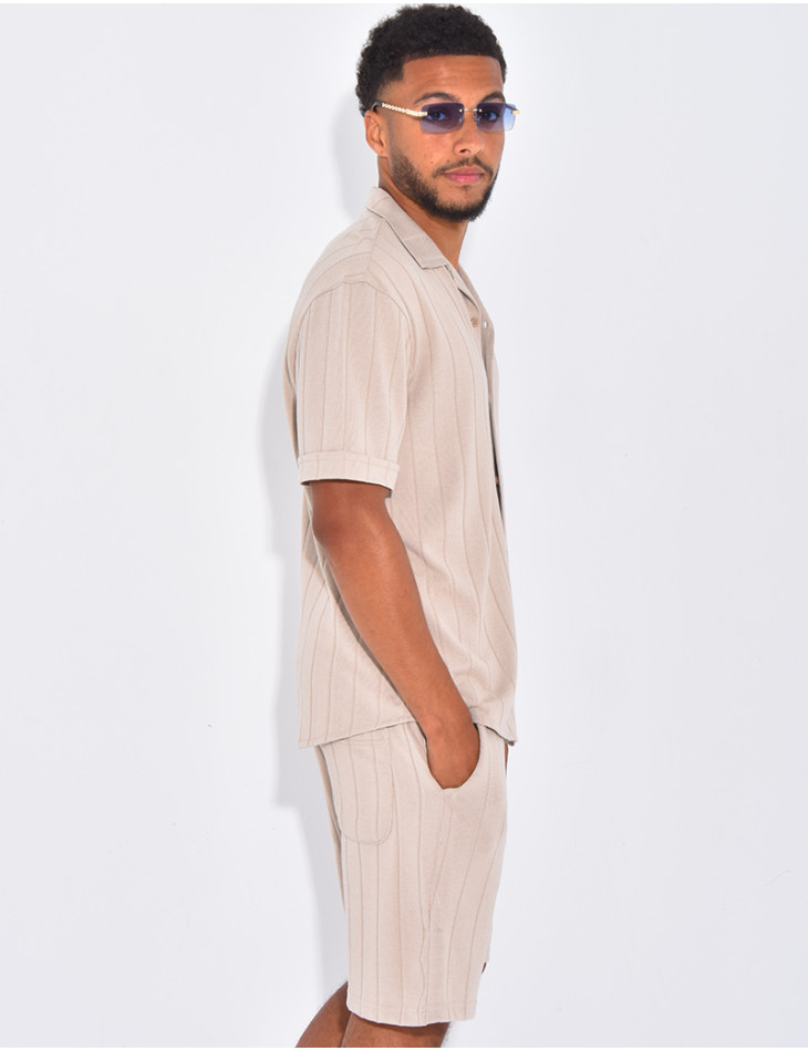 Ensemble short et chemise
