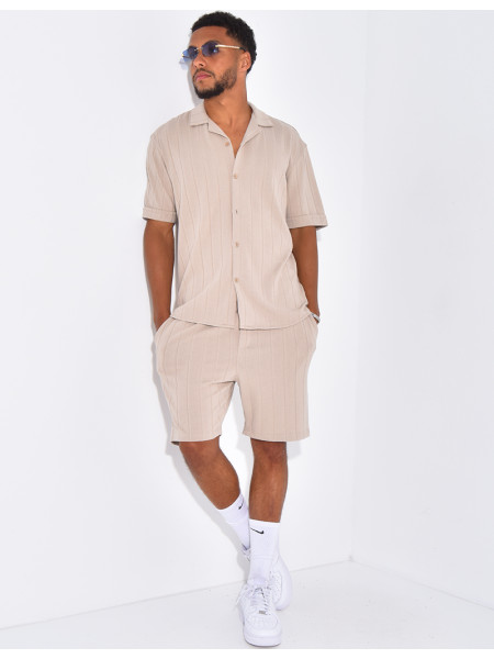 Ensemble short et chemise