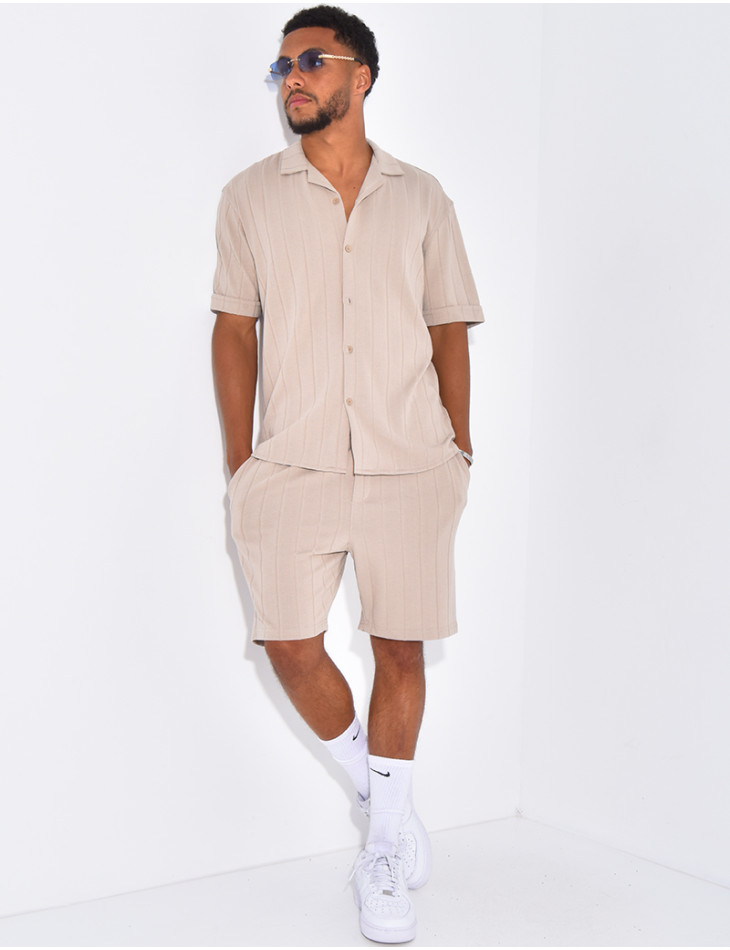 Ensemble short et chemise