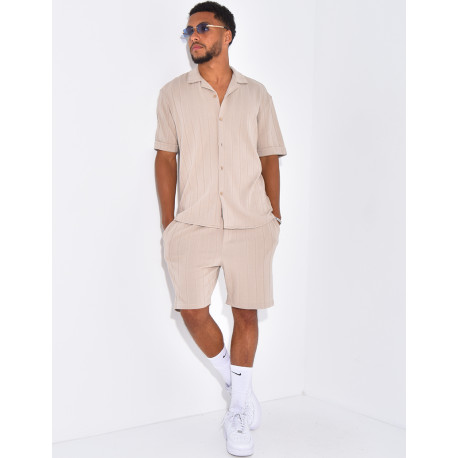 Ensemble short et chemise
