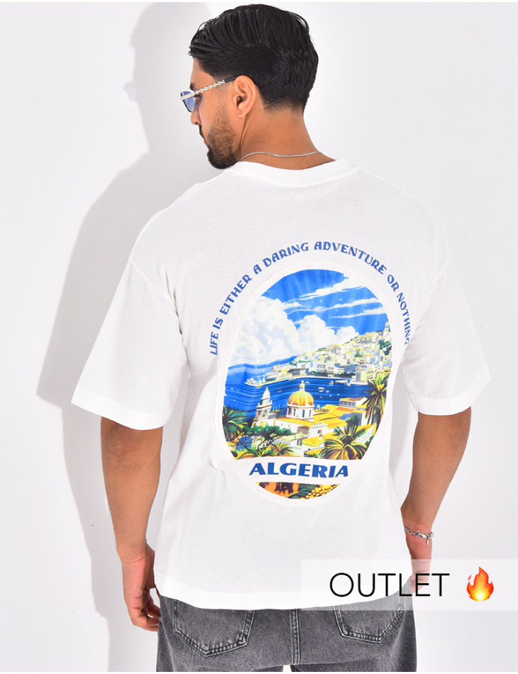 T-shirt "Algéria Life is either a daring adventure or nothing"