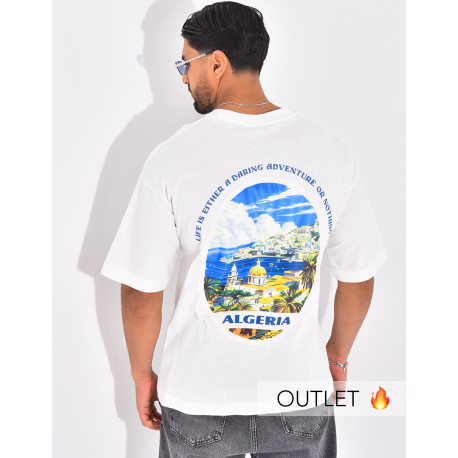 T-shirt "Algéria Life is either a daring adventure or nothing"