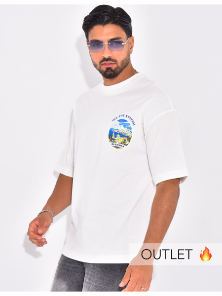 T-shirt "Algéria Life is either a daring adventure or nothing"