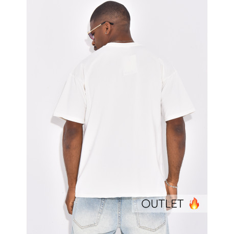 T-shirt avec coeur brodé