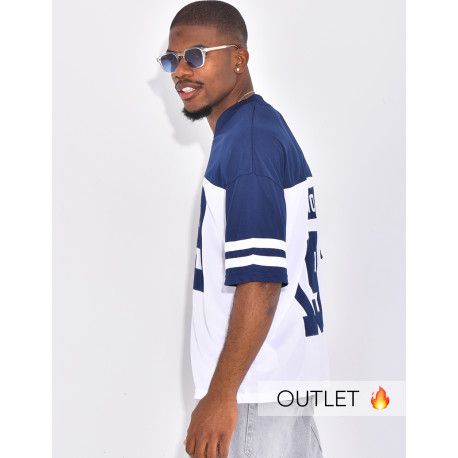 T-shirt nid d'abeille "19"