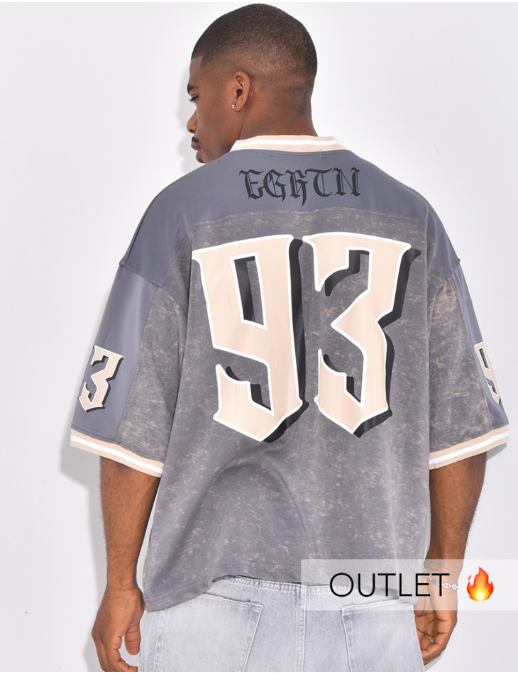 T-shirt oversize "93"