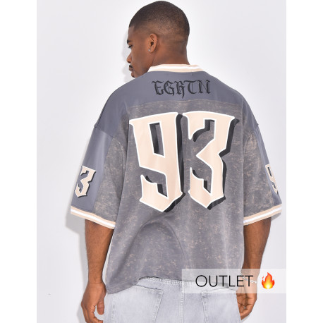 T-shirt oversize "93"