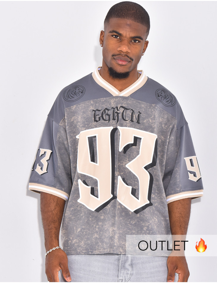 T-shirt oversize "93"