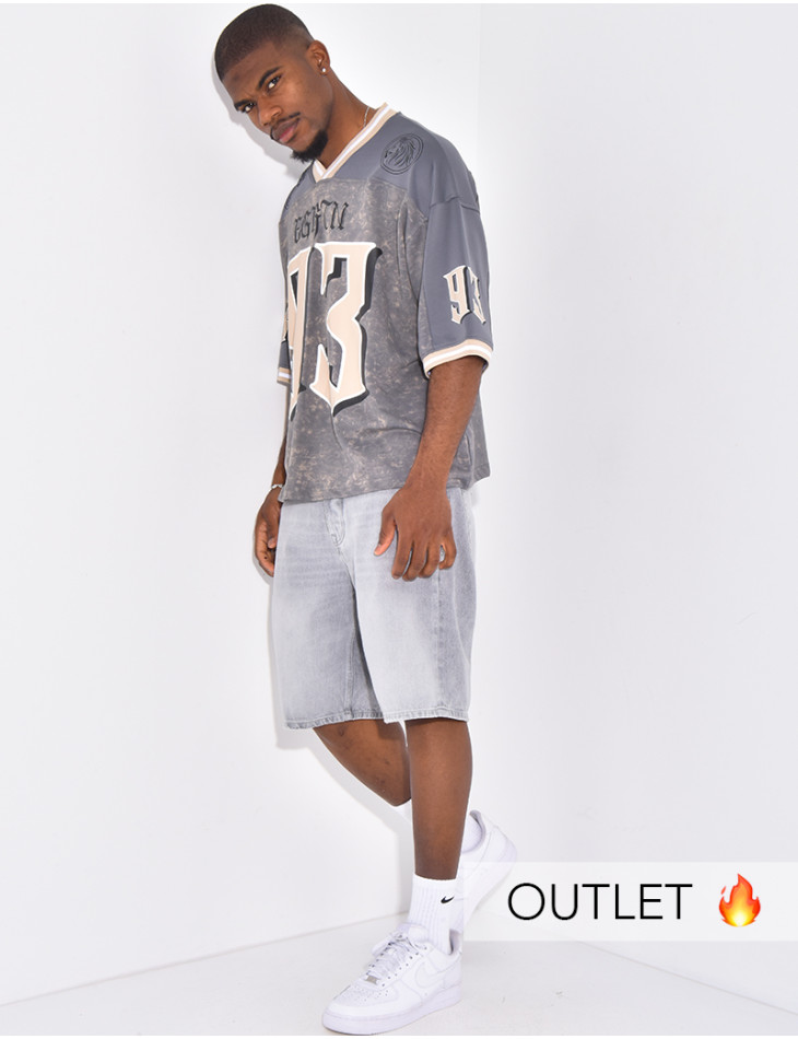 T-shirt oversize "93"