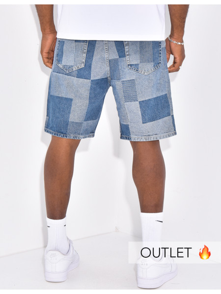Short à damier