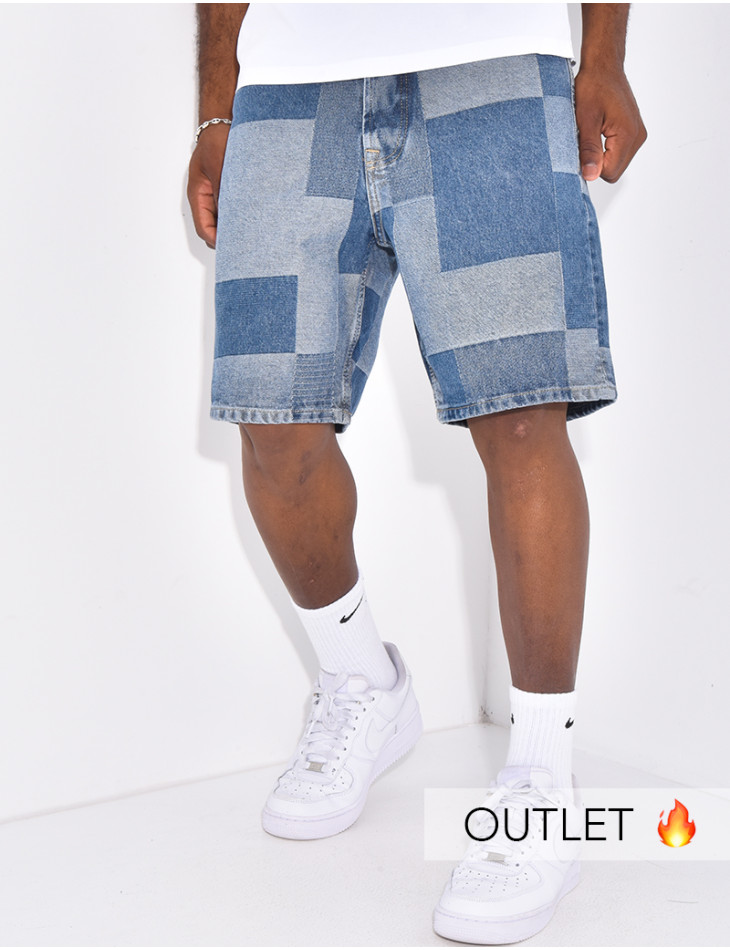 Short à damier