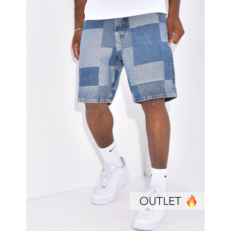Short à damier