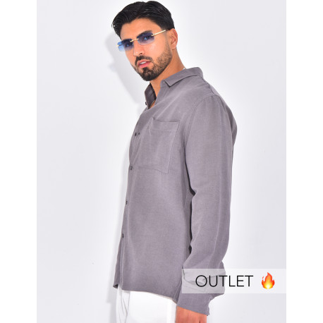 Chemise manches longues en lin