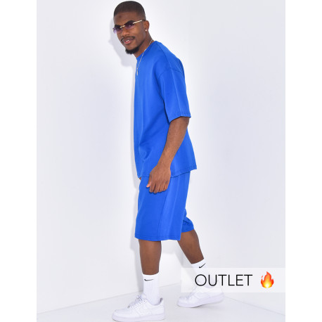 Ensemble short et t-shirt uni