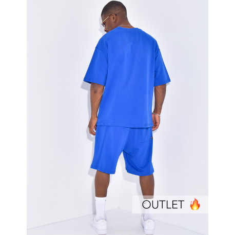 Ensemble short et t-shirt uni