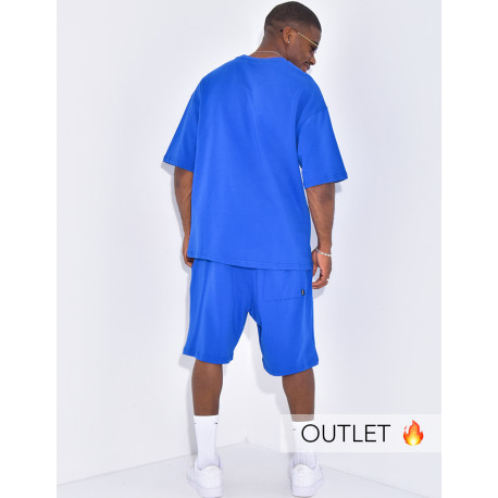 Ensemble short et t-shirt uni