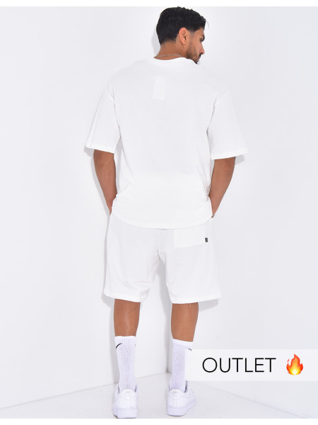 Ensemble short et t-shirt uni