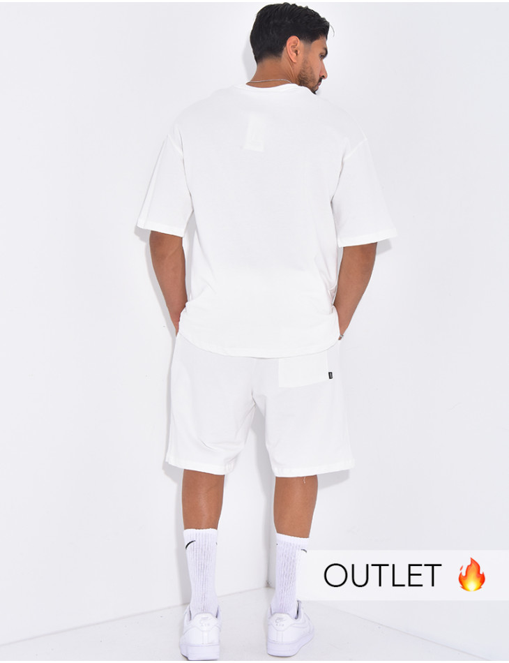 Ensemble short et t-shirt uni