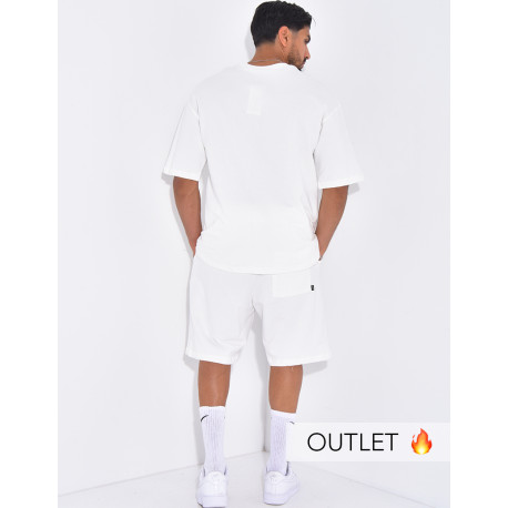 Ensemble short et t-shirt uni