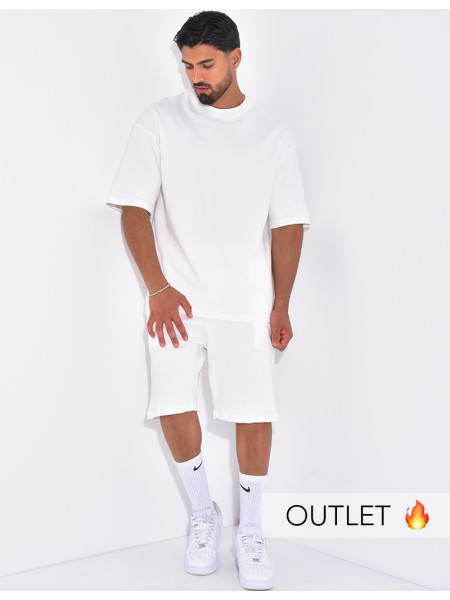 Ensemble short et t-shirt uni
