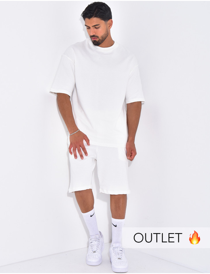 Ensemble short et t-shirt uni