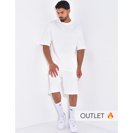 Ensemble short et t-shirt uni