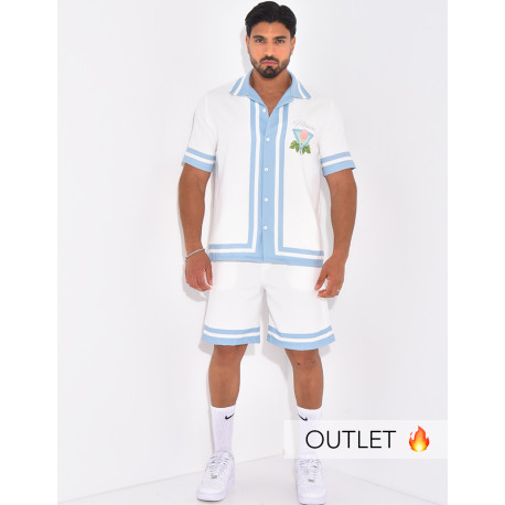 Ensemble short et chemise "Miami"