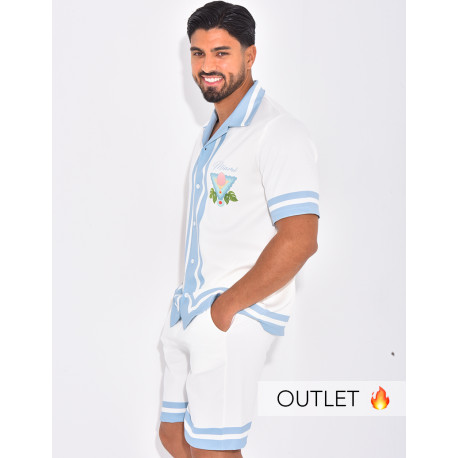 Ensemble short et chemise "Miami"