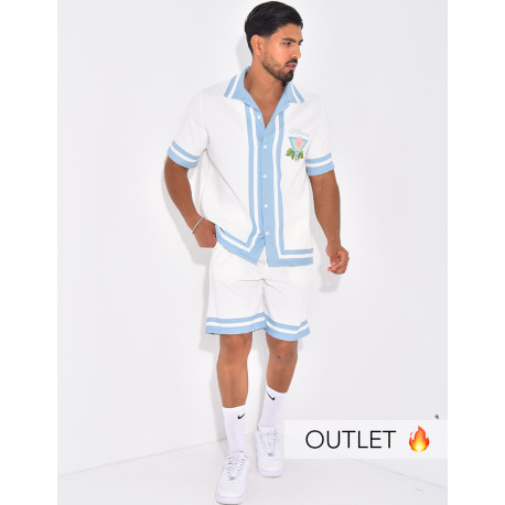 Ensemble short et chemise "Miami"