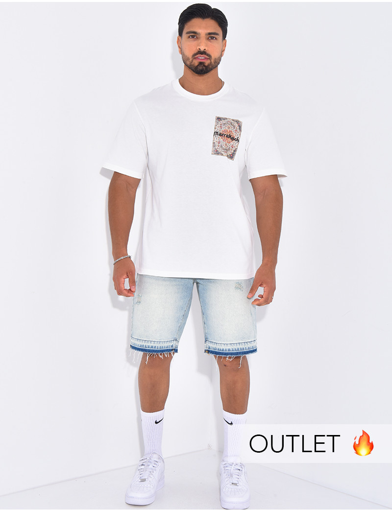 T SHIRT MARRAKECH BLUE 2466 main image 0