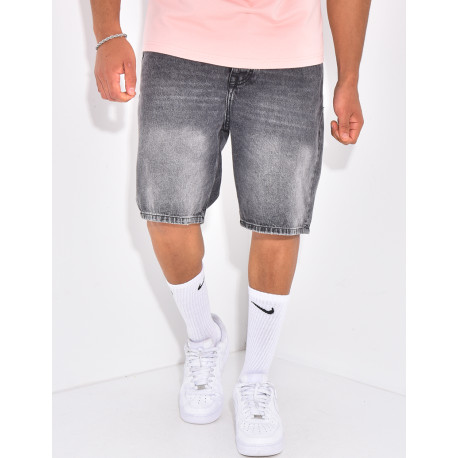 Short en jeans