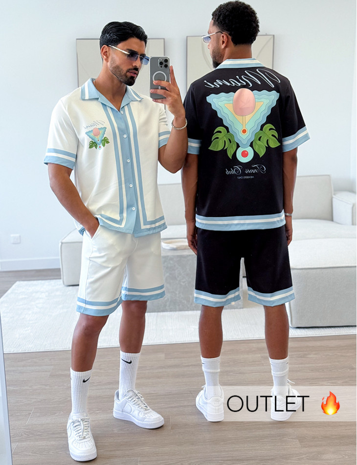 Ensemble short et chemise "Miami"