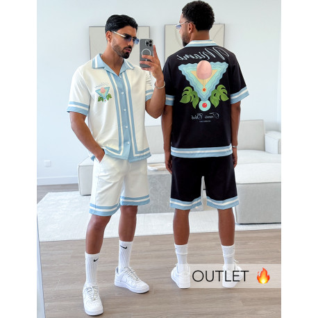 Ensemble short et chemise "Miami"