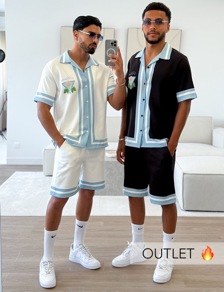 Ensemble short et chemise "Miami"
