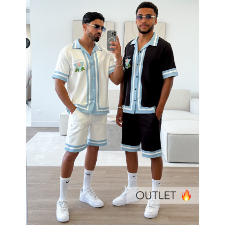 Ensemble short et chemise "Miami"
