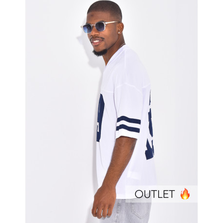 T-shirt nid d'abeille "19"