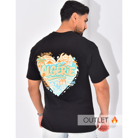 T-shirt "Algérie fière de mes racines"