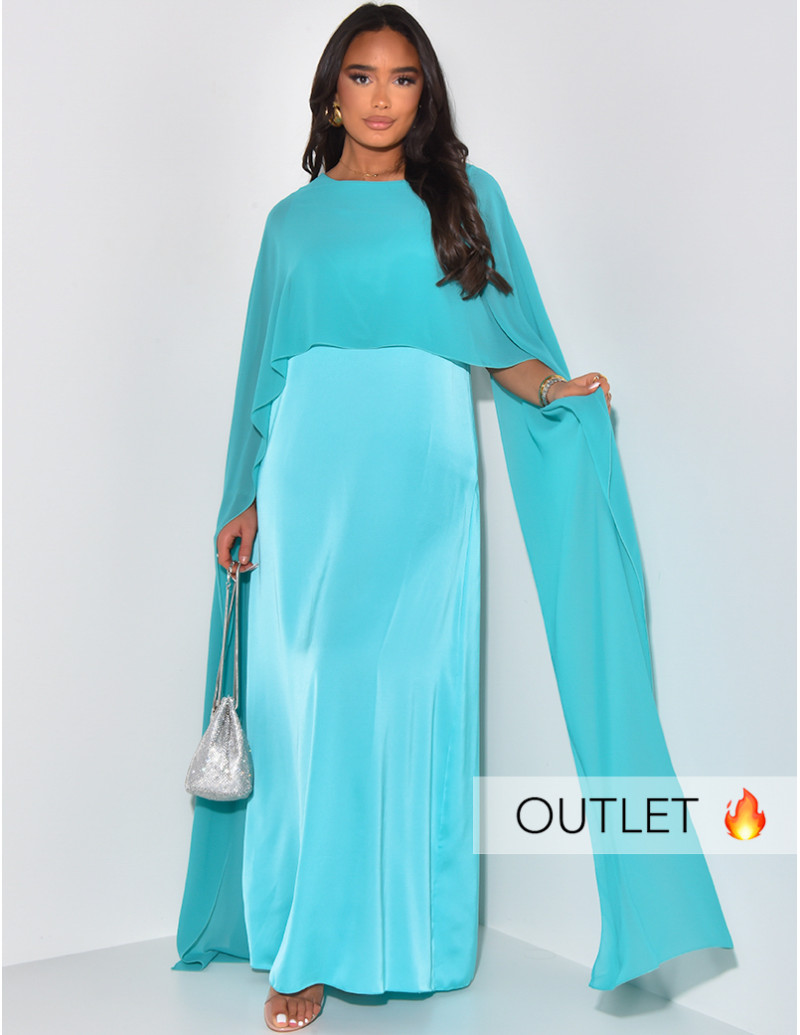 Ärmelloses langes Kleid aus...