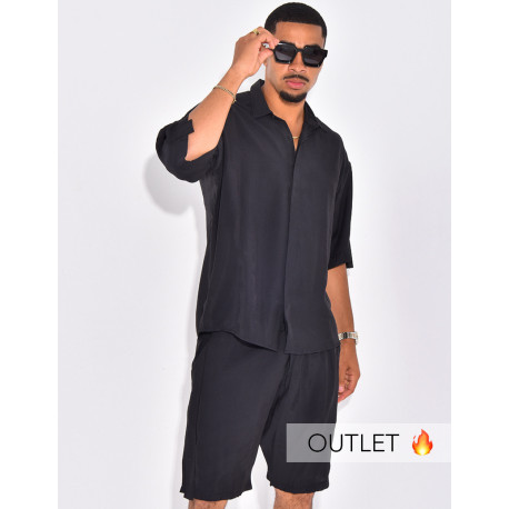 Ensemble fin short et chemise