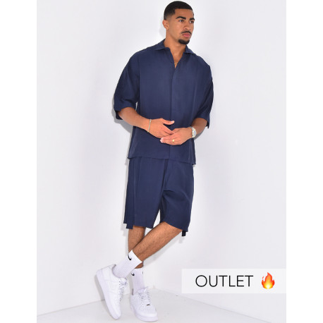 Ensemble fin short et chemise